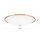 Deckenleuchte Glas Metall E27 D: 56,5 cm rund