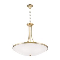 H&auml;ngeleuchte Metall Glas &Oslash; 56,5 cm H: 105 cm E27