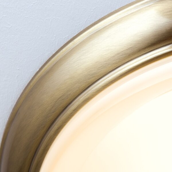 Deckenleuchte Messing Glas E27 rund D: 50,8 cm AMALIA