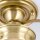 Deckenleuchte Messing massiv Glas D: 25 cm E27 rund
