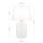 Nachttischlampe Keramik Stoff 51 cm Weiß Creme E27