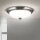 Deckenleuchte Metall Glas E27 rund D: 35,5 cm 2-flammig