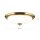 Deckenleuchte Metall Glas rund Ø 48 cm in Gold Weiß E27