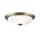 Deckenleuchte Metall Glas E27 rund D: 48 cm 3-flammig