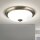 Deckenleuchte Metall Glas E27 rund D: 48 cm 3-flammig