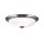 Deckenlampe Metall Glas E27 Ø 48 cm rund 3-flammig