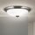 Deckenlampe Metall Glas E27 Ø 48 cm rund 3-flammig