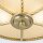 Deckenleuchte Metall Glas E27 D: 42 cm rund 3-flammig