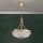 Pendelleuchte Metall Glas E27 42 cm breit 3-flammig