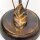 Wandlampe Metall Glas H: 21 cm Shabby Antik Weiß E14