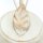 Wandlampe Glas Metall E14 21 cm hoch Landhaus Stil