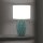 Nachttischlampe Keramik Stoff E27 49,5 cm hoch Modern