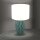 Nachttischlampe Keramik Stoff E27 49,5 cm hoch Modern