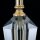 Tischlampe Metall Stoff 57 cm in Klar Creme Gold E27