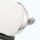 Wandleuchte Echt-Messing Glas 27,5 cm breit Chrom Weiß