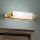 Wandlampe Messing massiv Glas 27,5 cm breit E14 VIKTOR