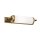 Wandlampe Messing massiv Glas 41,5 cm breit E14 VIKTOR