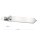 Wandlampe Echt-Messing Glas E14 41,5 cm breit 2-flammig