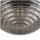 Deckenleuchte Rauchglas Metall Schwarz E27 Ø20 cm rund