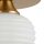 Deckenleuchte Glas Metall Gold E27 45 cm 2-flammig