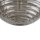 Deckenlampe Rauchglas Metall Schwarz E27 Ø35 cm rund