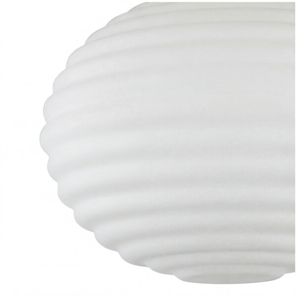 Deckenlampe Glas Metall Gold E27 53,5 cm 3-flammig