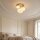 Deckenlampe Glas Metall Gold E27 53,5 cm 3-flammig