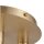 Deckenlampe Glas Metall Gold E27 53,5 cm 3-flammig
