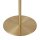 Stehleuchte Gold Weiß Metall Glas Schalter 160 cm E27