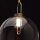Edle LED Wandleuchte Glas Kugel Schirm in Messing