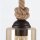 Wandlampe Metall Rauchglas E27 B: 40 cm 2-flammig