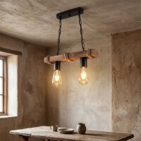 Hängeleuchte Metall H: max. 85 cm E27 2-flammig LIRIEN