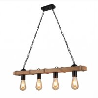 Hängeleuchte Metall E27 H: max. 85 cm 4-flammig LIRIEN