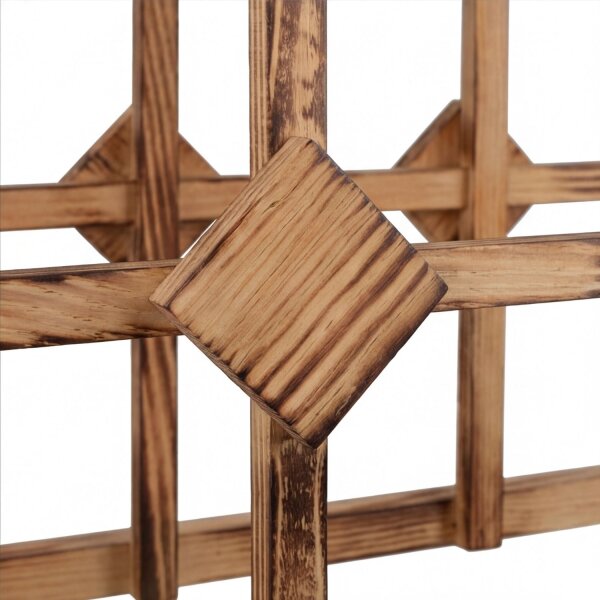 Hängelampe Metall Holz E27 H: max. 115 cm 3-flammig