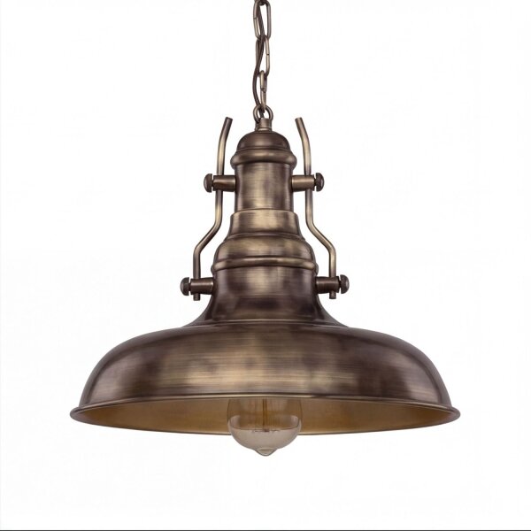 Pendelleuchte Metall B: 32 cm H: max. 72 cm E27 rund