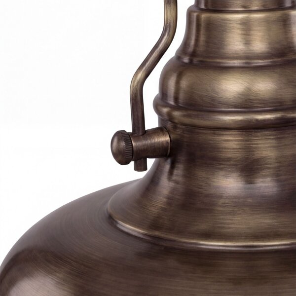 Pendelleuchte Metall B: 32 cm H: max. 72 cm E27 rund