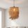 Pendelleuchte Metall 30 cm breit H: max. 160 cm E27