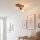 Spot Lampe Wand Holz Metall E27 verstellbar länglich