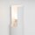 Wandlampe Stahl Weiß E27 H:37 cm Up Down indirekt