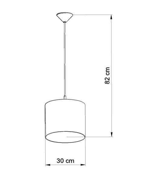Hängelampe Kinder E27 Fußball Kinderzimmer Ø30 cm rund