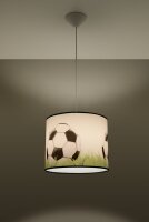 Hängelampe Kinder E27 Fußball Kinderzimmer...