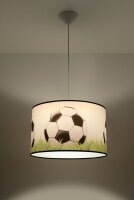 Hängelampe Kinder E27 Fußball Kinderzimmer...