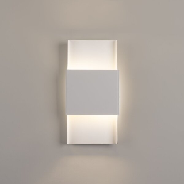 Wandlampe Up Down Weiß G9 H:40 cm blendarm indirekt