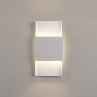 Wandlampe Up Down Weiß G9 H:40 cm blendarm indirekt