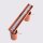 Deckenstrahler Ocker Stahl GU10 flexibel 30 cm 2-flmg