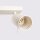 Deckenspot Beige Stahl GU10 L:45 cm 3-flmg verstellbar