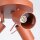 Deckenstrahler Stahl Ocker GU10 L:19 cm schwenkbar