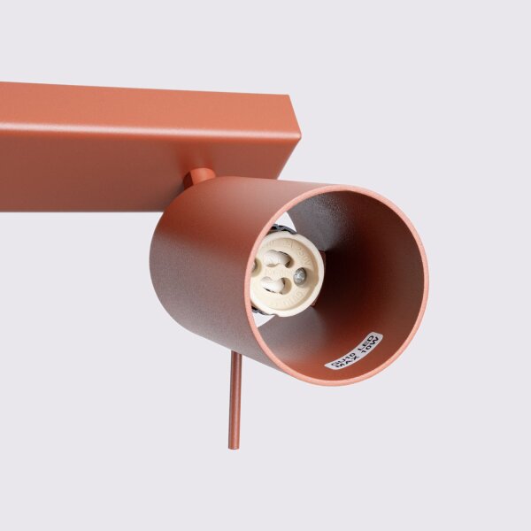Deckenstrahler Ocker 4-flammig GU10 81 cm flexibel