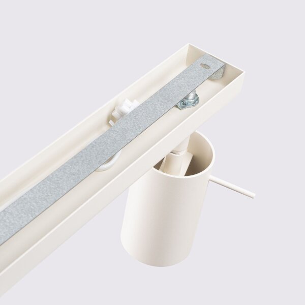 Deckenstrahler Weiß 6-flammig GU10 117 cm flexibel