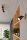 Wandspot Holz Stahl Schwarz GU10 verstellbar H:10 cm